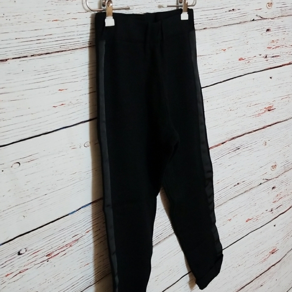 ZARA // knit joggers ribbon sides stripe - Picture 4 of 8